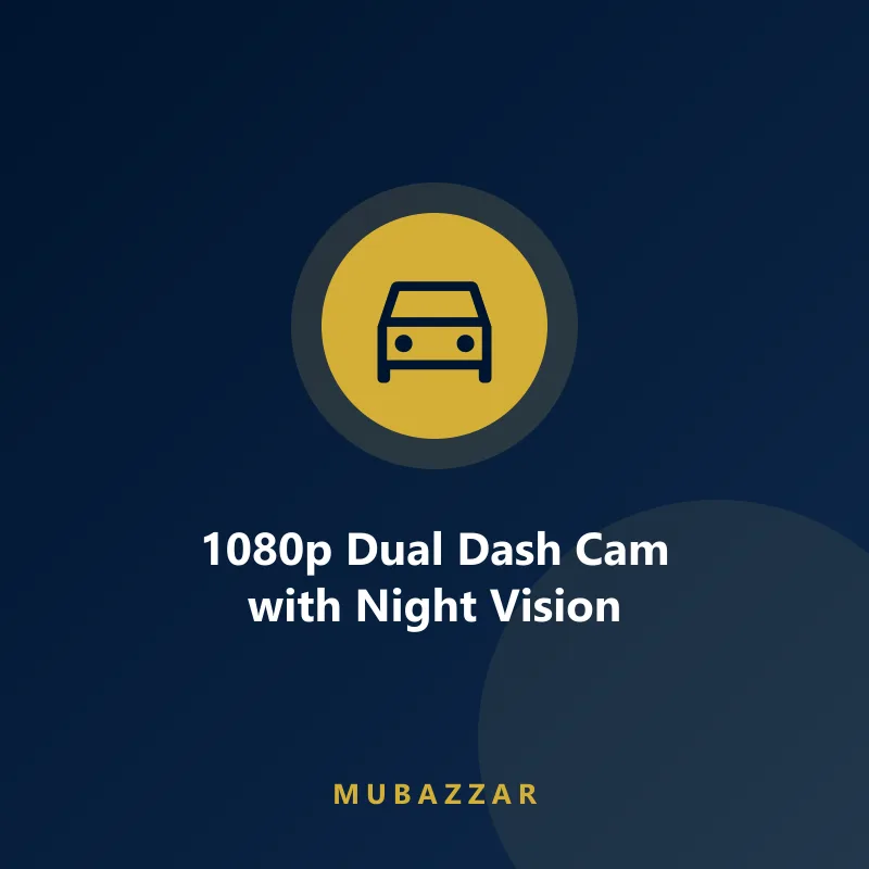 Dual lens dash camera