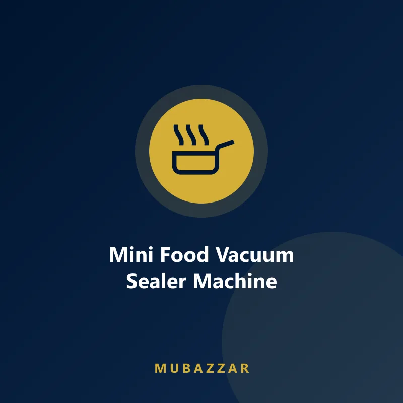 Food vacuum sealer machine