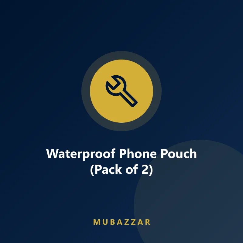 Waterproof phone pouch