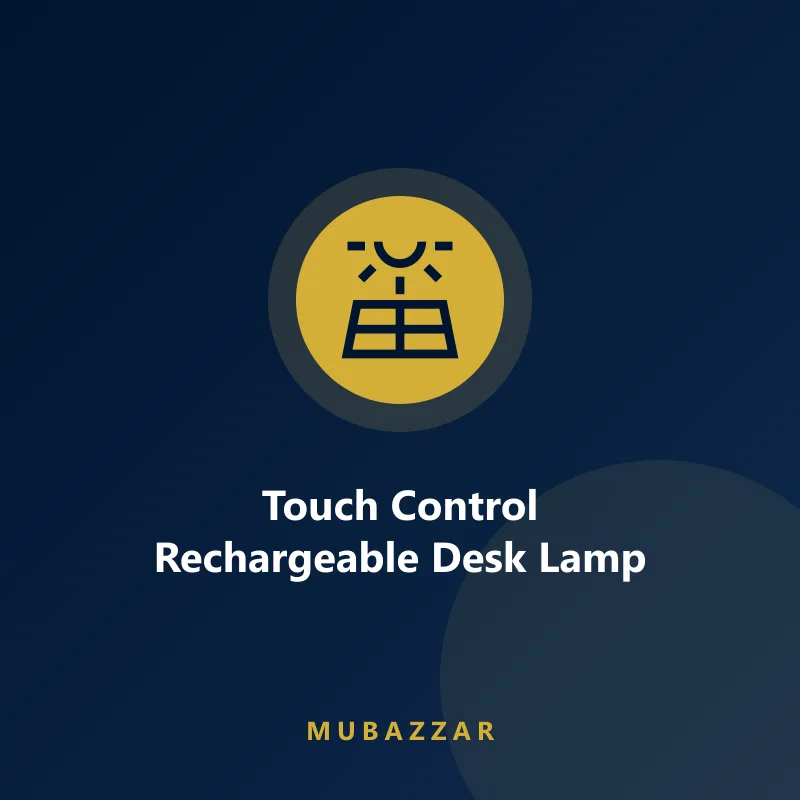 Rechargeable desk lamp